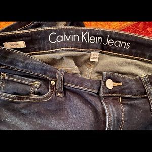 Ladies Calvin Klein jeans, straight leg, sz 30/32